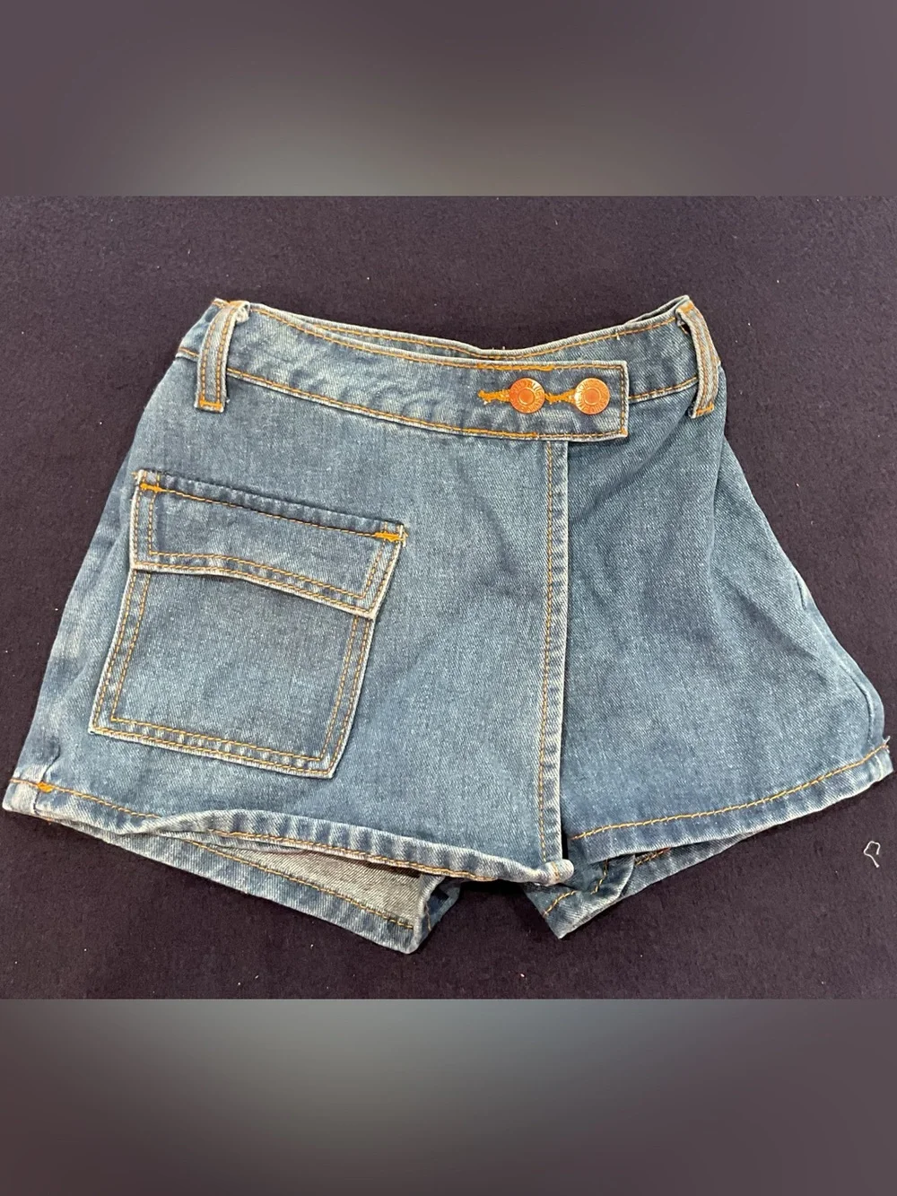 SOHO Blue Girls Denim Skort Size 7 Like New